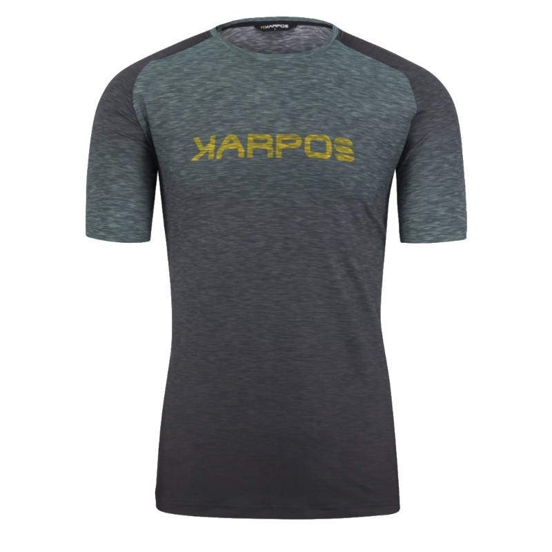 T-shirt homme Karpos LPrato Piazza Jersey Noir/North Atlantic/Lemon Curry T-shirt homme Karpos LPrato Piazza Jersey Noir/North Atlantic/Lemon Curry